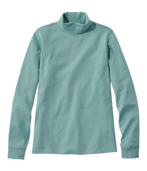 Women's L.L.Bean Interlock Turtleneck, Long-Sleeve