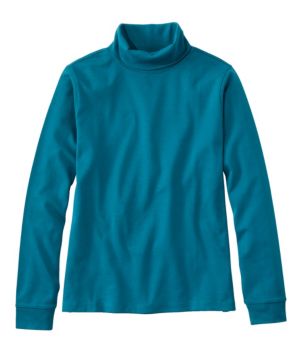 Women's L.L.Bean Interlock Turtleneck, Long-Sleeve