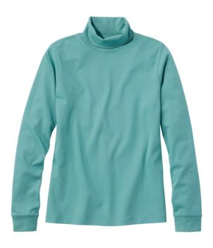 Women's L.L.Bean Interlock Turtleneck, Long-Sleeve