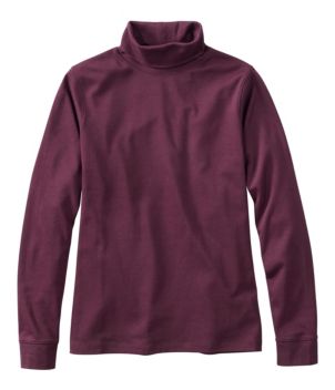 Women's L.L.Bean Interlock Turtleneck, Long-Sleeve