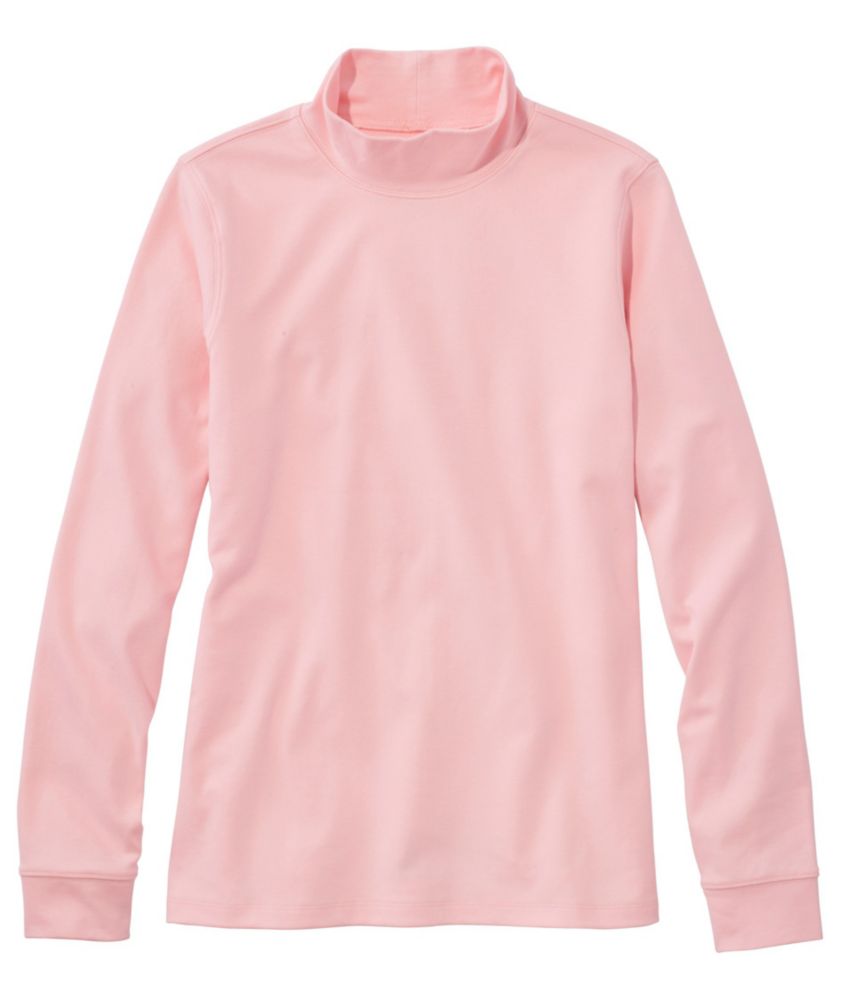 Women's L.L.Bean Interlock MockTurtleneck, LongSleeve Tees & Knit Tops at L.L.Bean