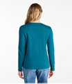 Women's L.L.Bean Tee, Long-Sleeve Crewneck, Larkspur, small image number 2