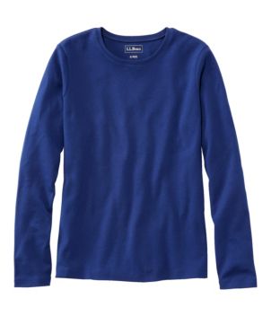 Women's L.L.Bean Tee, Long-Sleeve Crewneck