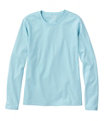 Women's L.L.Bean Tee, Long-Sleeve Crewneck, Ocean Waves, small image number 0