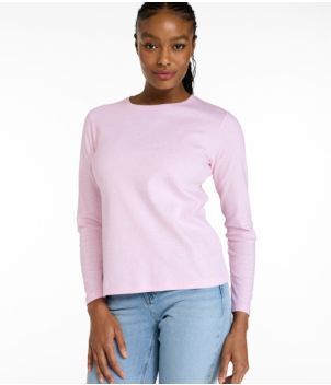 Women's L.L.Bean Tee, Long-Sleeve Crewneck