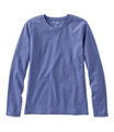 Women's L.L.Bean Tee, Long-Sleeve Crewneck, Larkspur, small image number 0