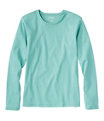 Women's L.L.Bean Tee, Long-Sleeve Crewneck, Silver Pine, small image number 0