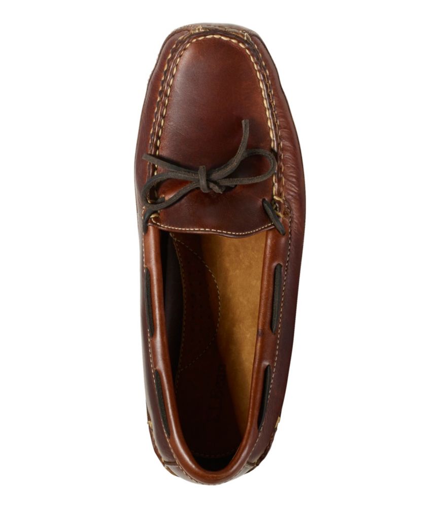 Men's Leather Double-Sole Slippers, Leather-Lined, Brown, small image number 4