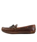 Men's Leather Double-Sole Slippers, Leather-Lined