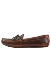 Ll bean leather on sale slippers