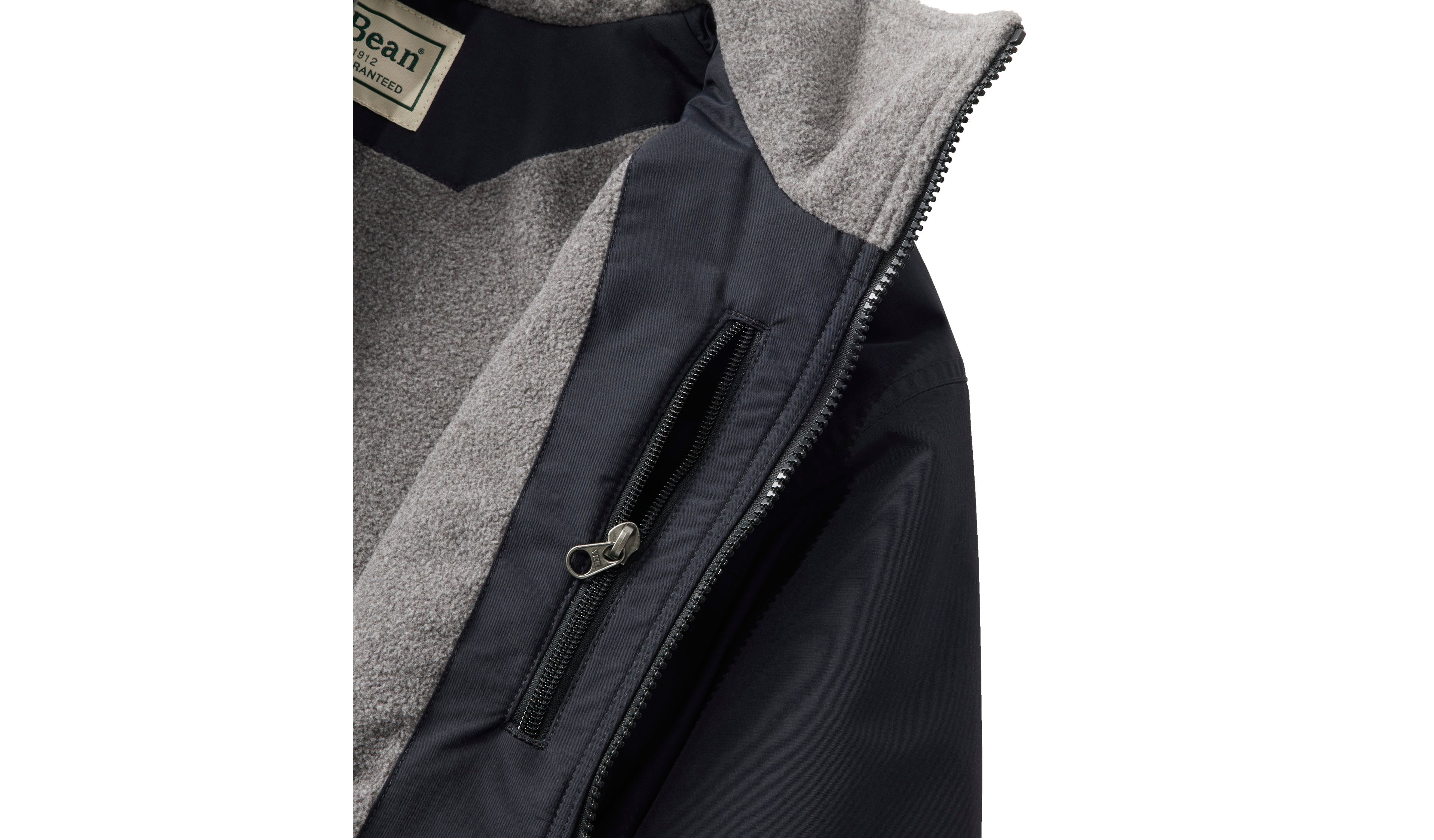 Men's Warm-Up Jacket, Fleece Lined