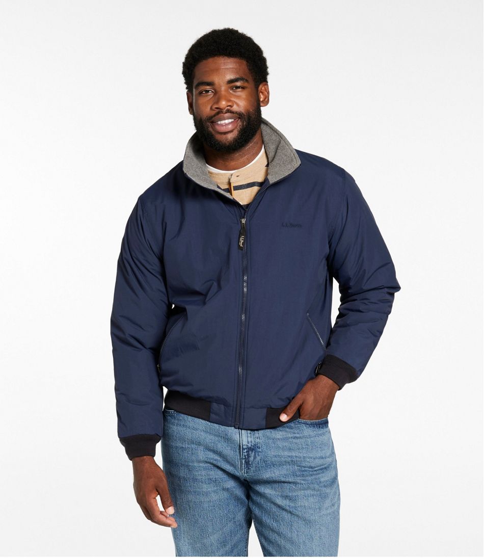 Men's Warm-Up Jacket, Fleece Lined | Casual Jackets at L.L.Bean Men's Warm-Up Jacket, Fleece Lined | Casual Jackets at L.L.Bean