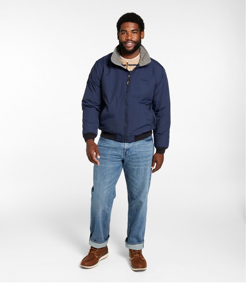 Men's Warm-Up Jacket, Fleece Lined | Casual Jackets at L.L.Bean Men's Warm-Up Jacket, Fleece Lined | Casual Jackets at L.L.Bean