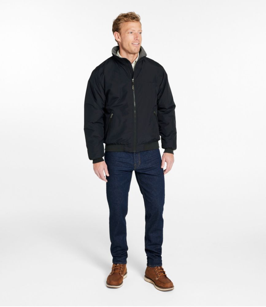 Men's Warm-Up Jacket, Fleece Lined | Casual Jackets at L.L.Bean