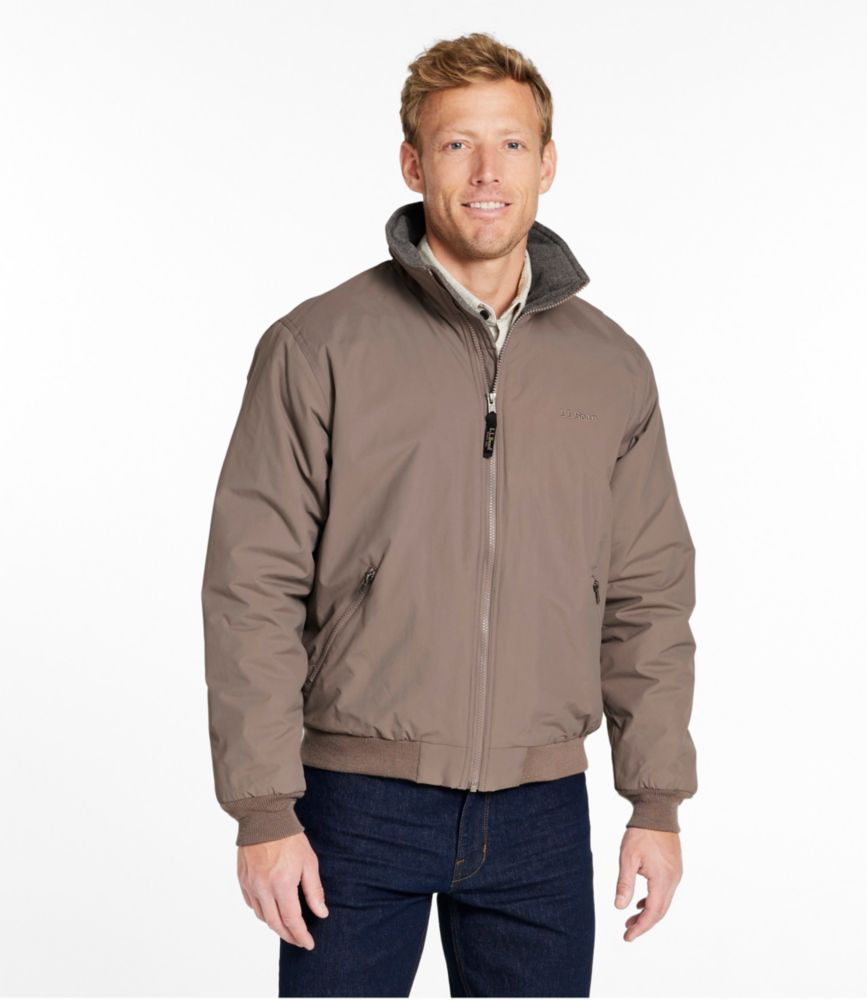 Men's Warm-Up Jacket, Fleece Lined | Casual Jackets at L.L.Bean
