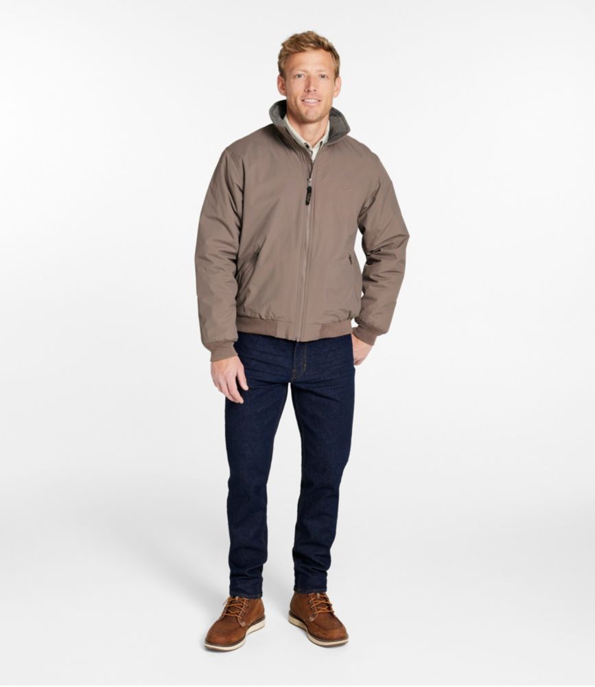 Men's Warm-Up Jacket, Fleece Lined | Casual Jackets at L.L.Bean