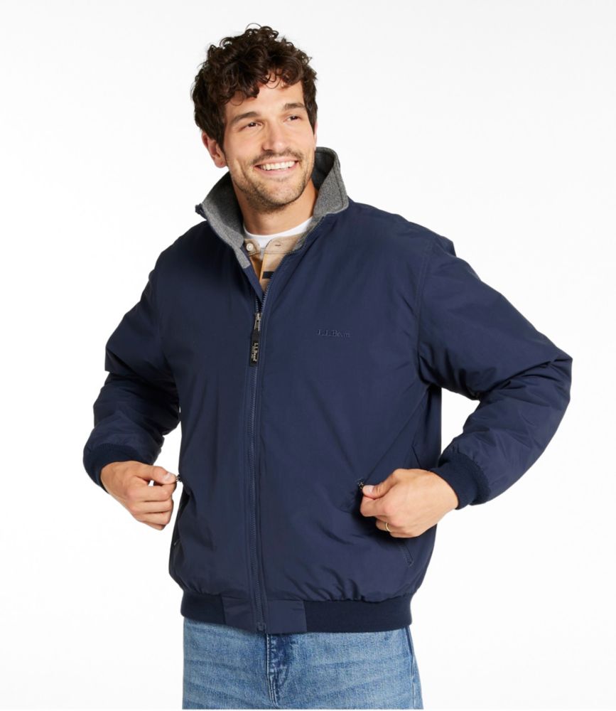 Men's Warm-Up Jacket, Fleece Lined