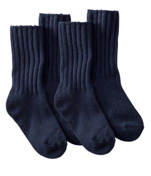 Adults' Merino Wool Ragg Socks, 10" Two-Pack