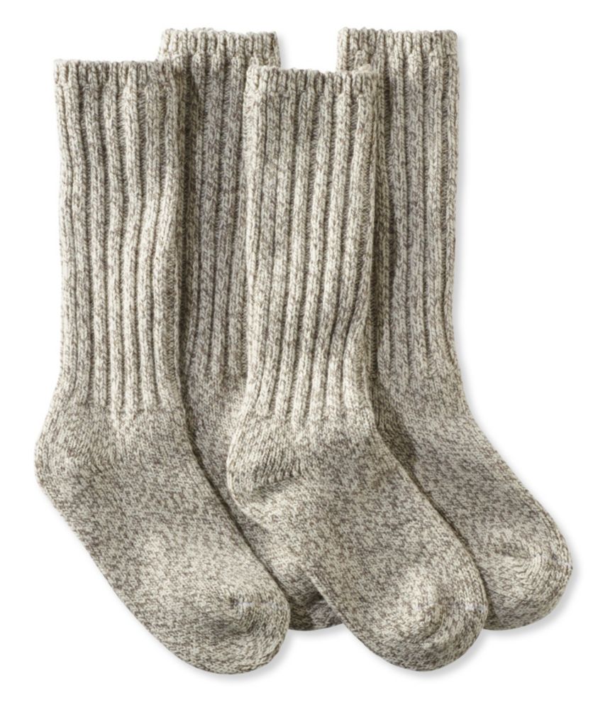 Adults' Merino Wool Ragg Socks, 12" TwoPack