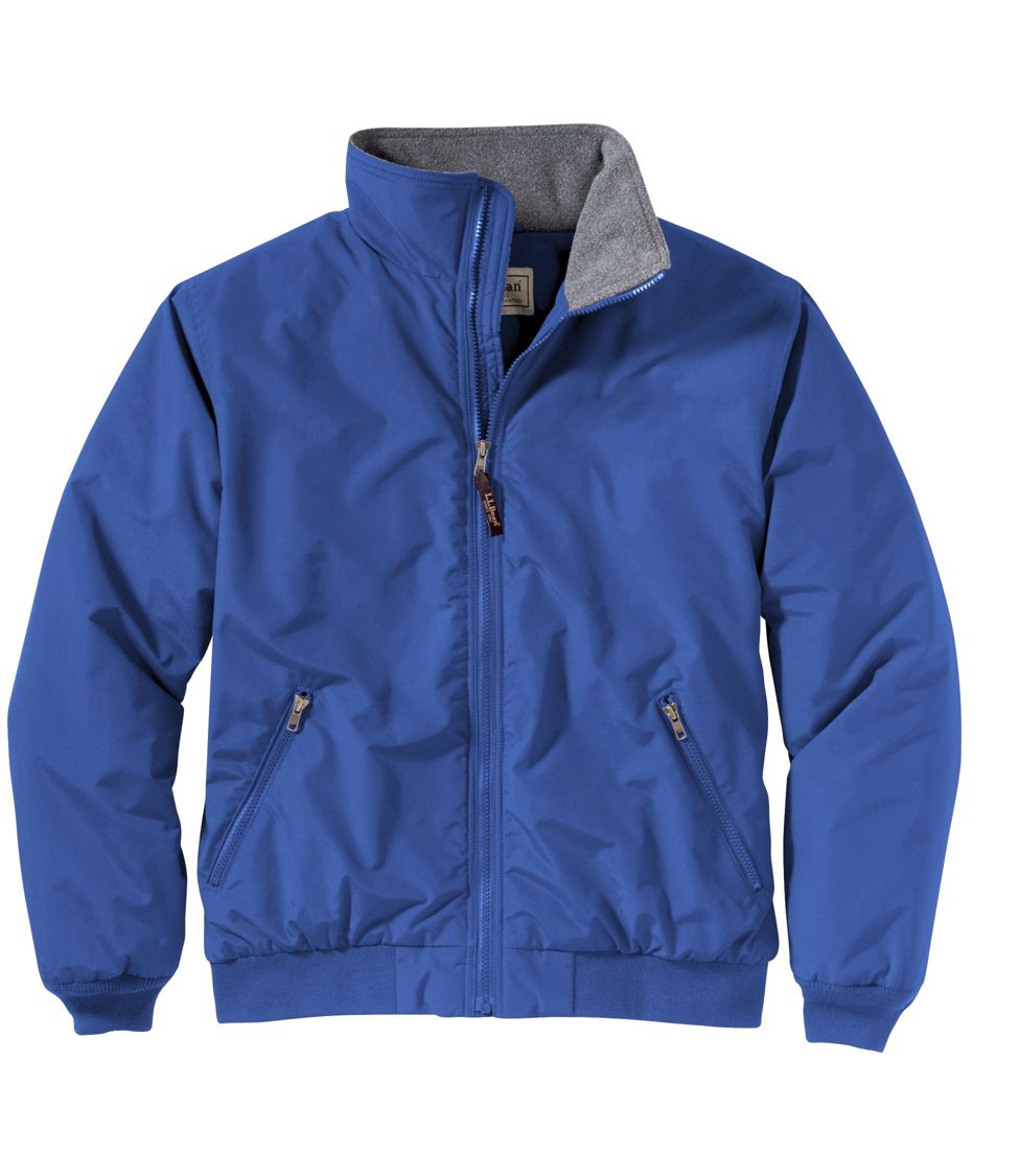 Men's Warm-Up Jacket, Fleece Lined at L.L. Bean