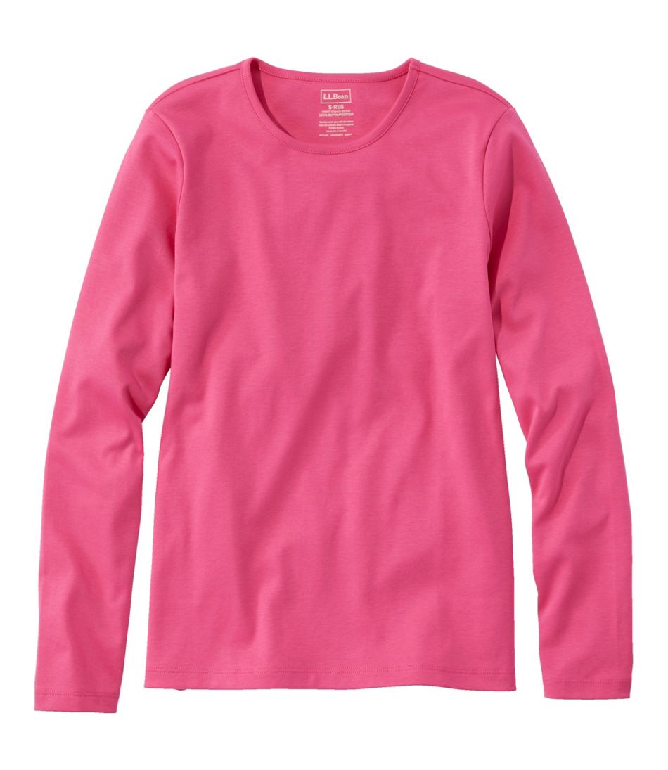 Women's Just Right 3/4-Sleeve Slub-Knit T-Shirt - Violet Fields - XS