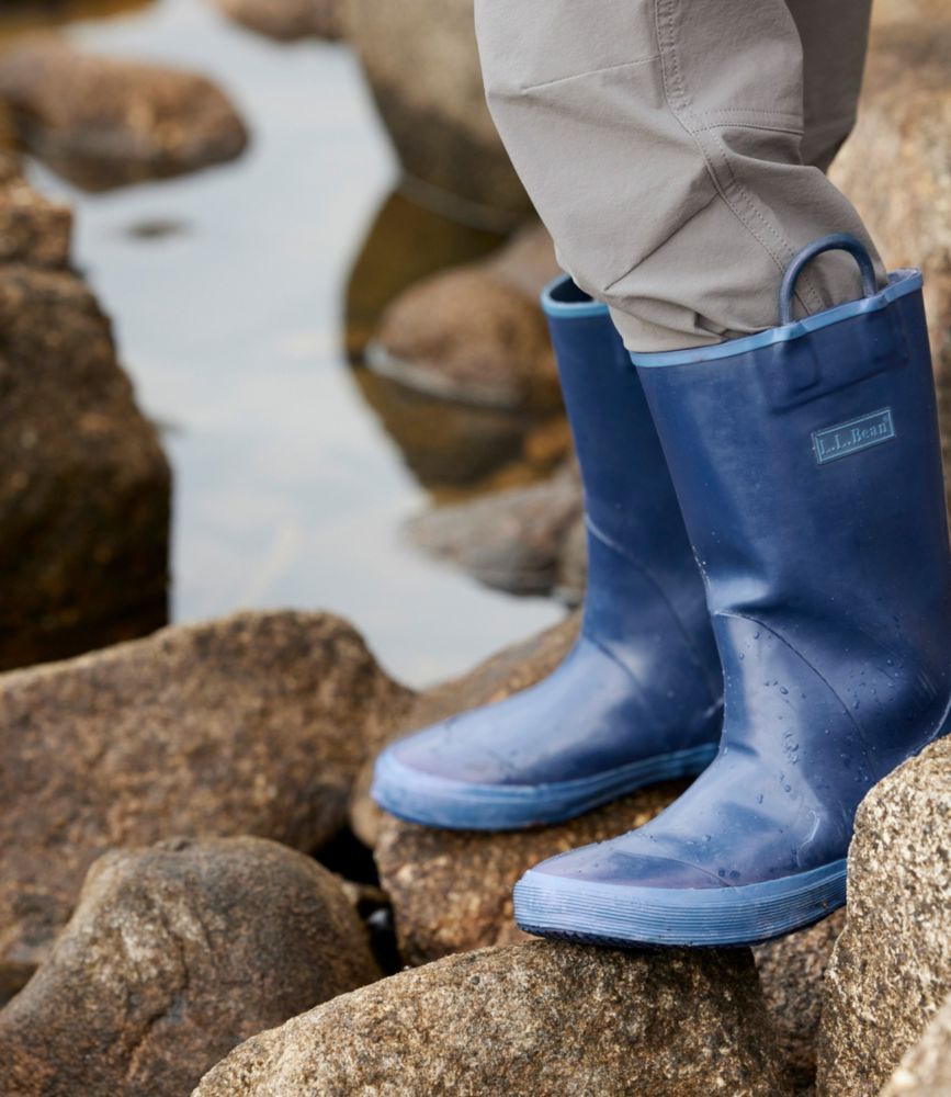 Kids' Puddle Stompers Rain Boots, Dark Royal Blue, small image number 6