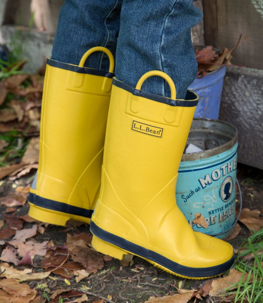 Kids' Puddle Stompers Rain Boots, Bright Yellow, small image number 6