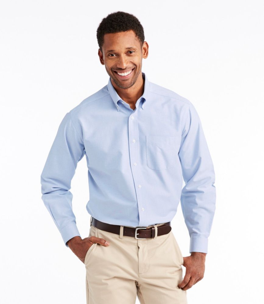 L.L. Bean Fish Button-Front Shirts for Men