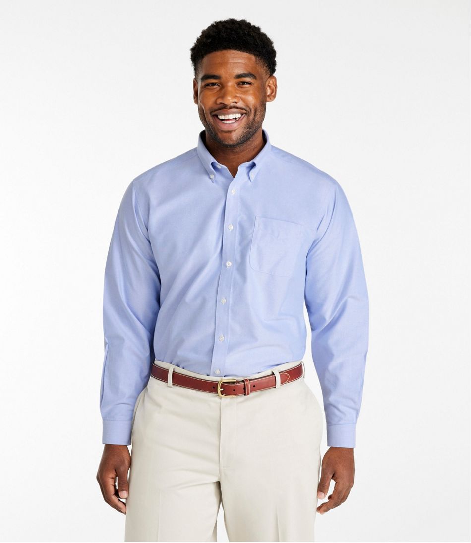 Wrinkle-Free Classic Oxford Cloth Shirt, Traditional Fit Dress Shirts at L.L.Bean