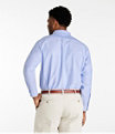 Men's Wrinkle-Resistant Classic Oxford Cloth Shirt, Neck Sizes, French Blue, small image number 4