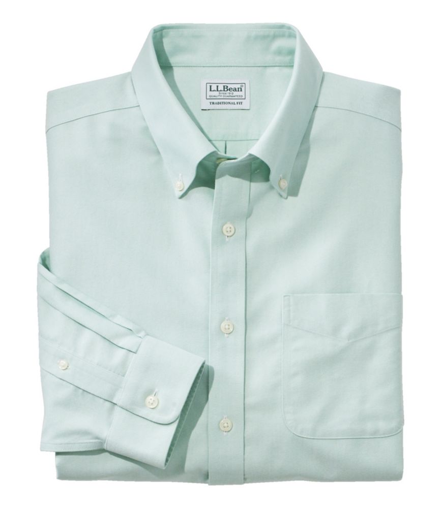 Men's Wrinkle-Free Classic Oxford Cloth Shirt, Traditional Fit