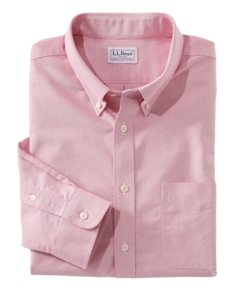 Men's WrinkleFree Classic Oxford Cloth Shirt, Traditional Fit Dress