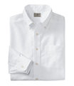 Men's Wrinkle-Resistant Classic Oxford Cloth Shirt, Neck Sizes, White, small image number 0