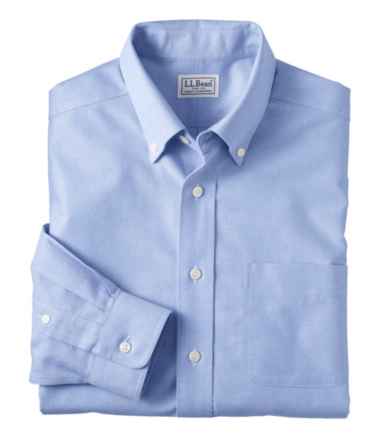 Men's Wrinkle-Free Classic Oxford Cloth Shirt, Traditional Fit