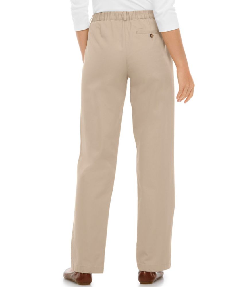 Women's Wrinkle-Free Bayside Pants, Ultra High-Rise Comfort Waist Tapered-Leg, Heritage Stone, small image number 3