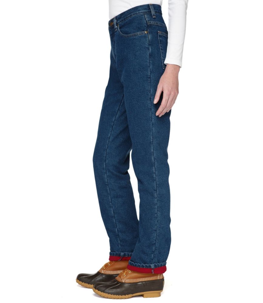 llbean relaxed fit women's jeans