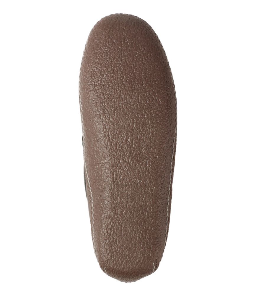 Men's Handsewn Slippers, Flannel-Lined