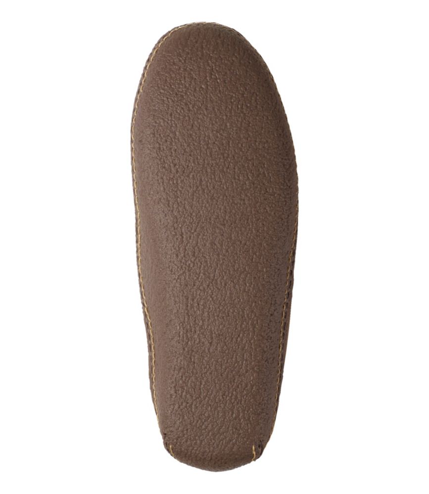 Men's Handsewn Slippers, Flannel-Lined