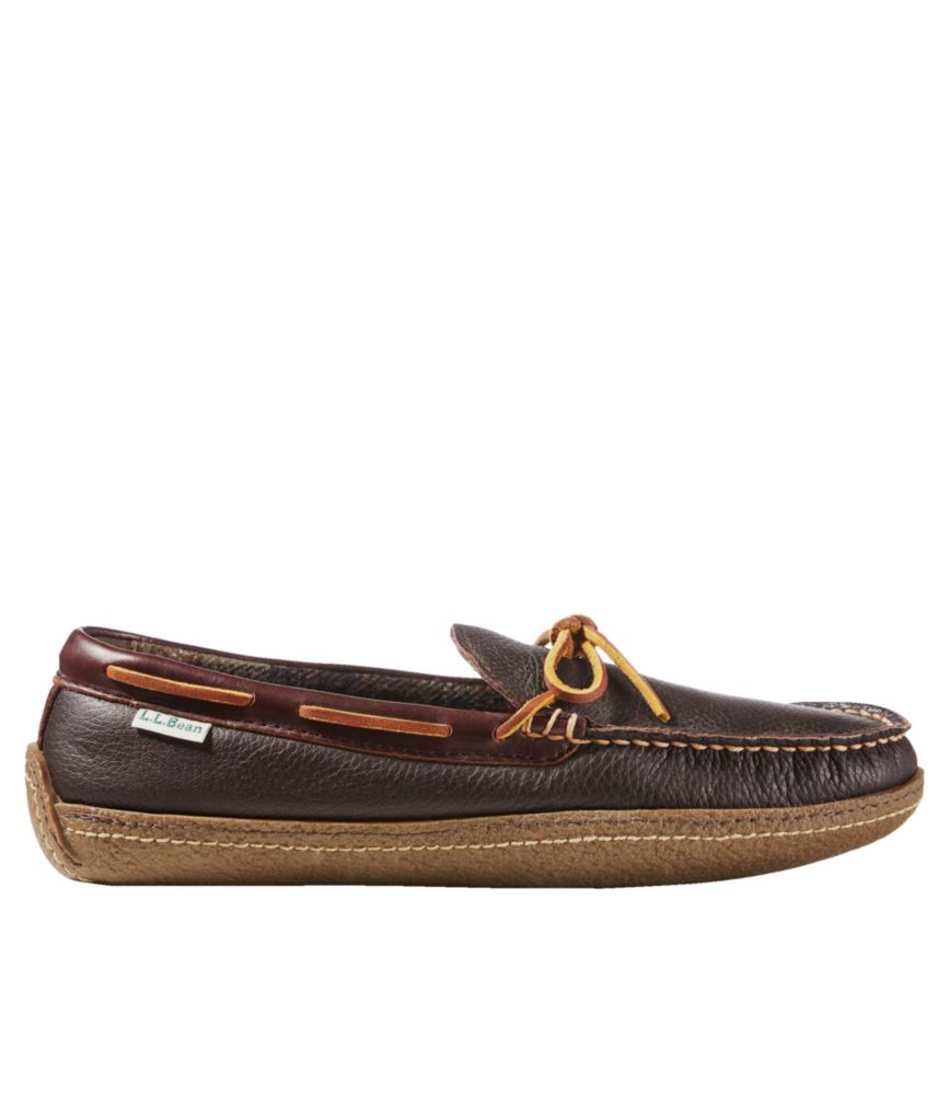 moccasin type slippers