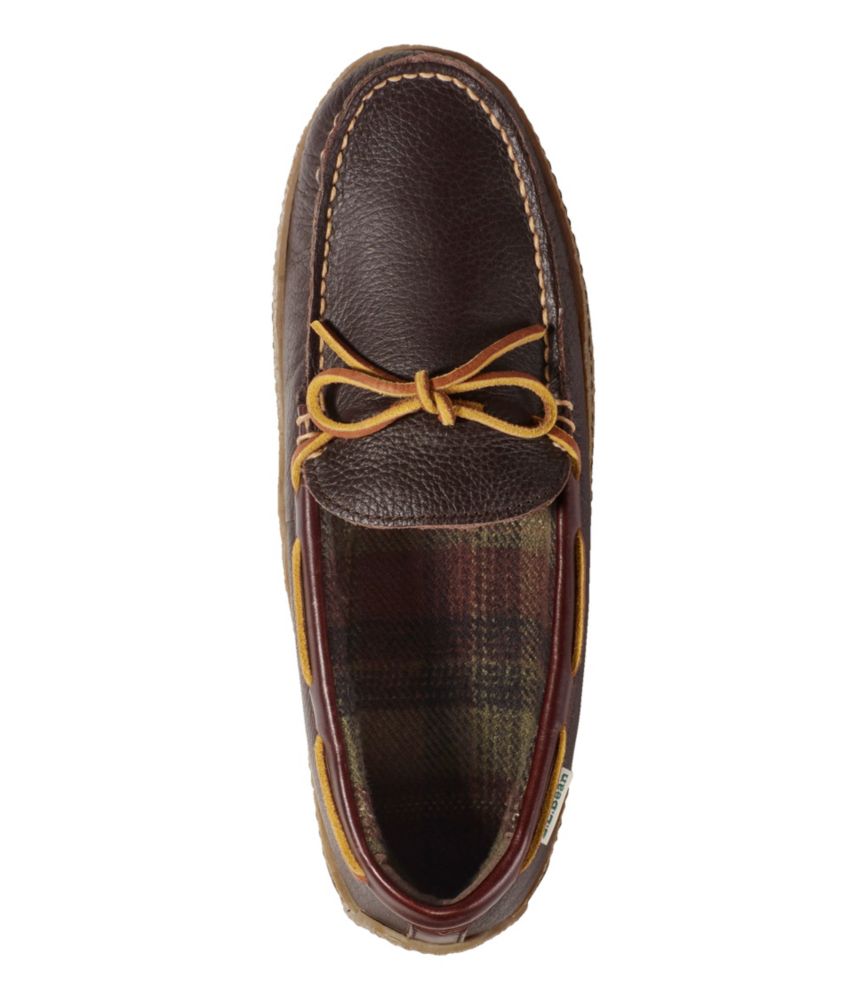Men's Handsewn Slippers, Flannel-Lined | Slippers at L.L.Bean