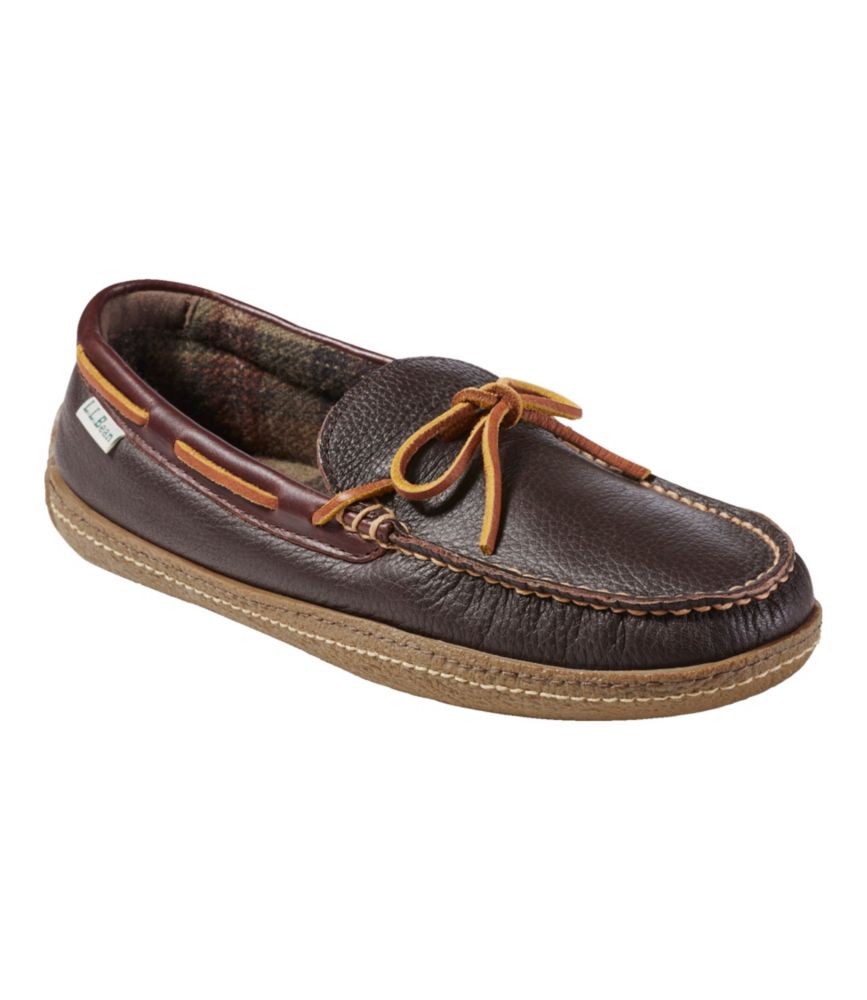 Men's Handsewn Slippers, FlannelLined Slippers at L.L.Bean