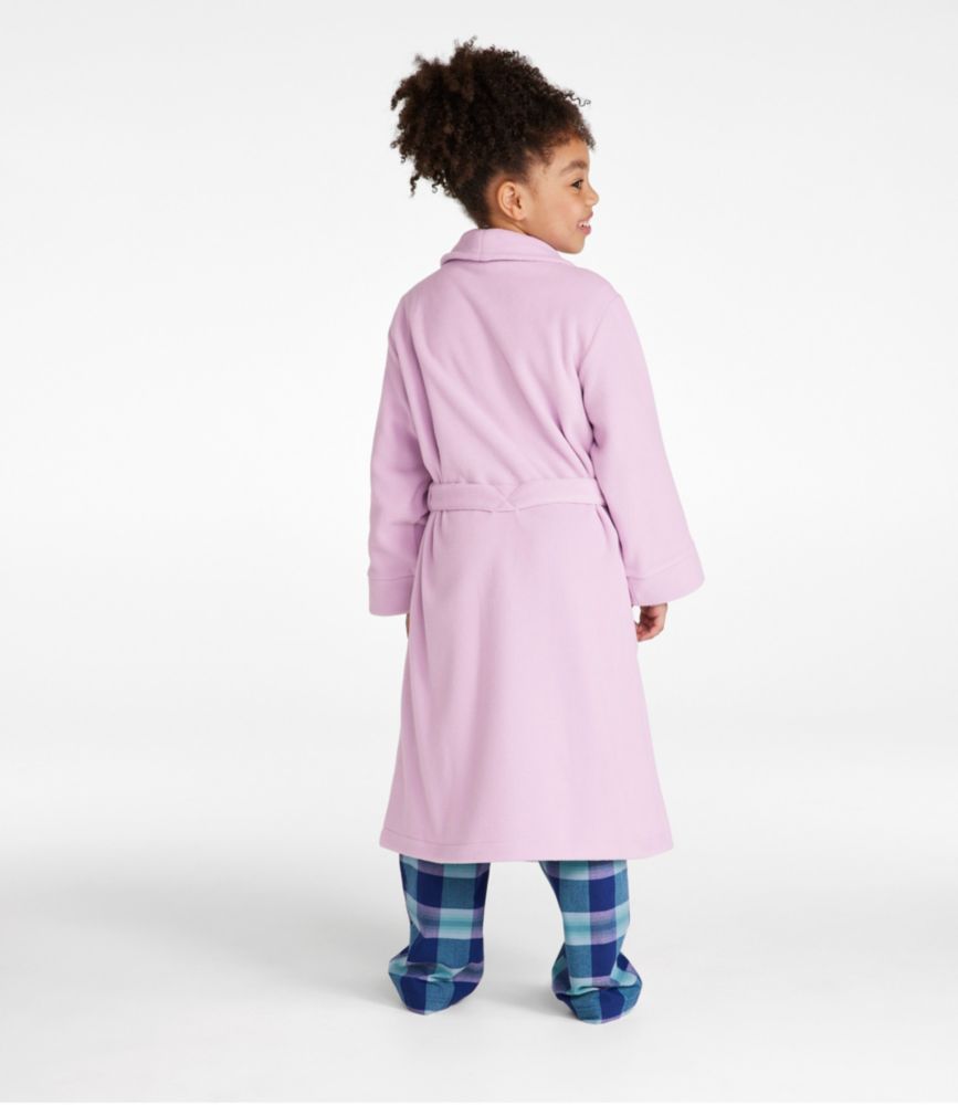 Kids' Fleece Robe, Apple Red, small image number 3