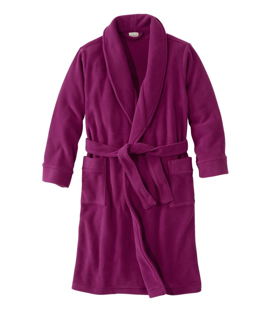 Kids' Fleece Robe | Sleepwear at L.L.Bean