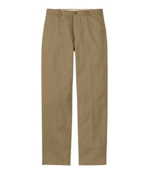 Men's Wrinkle-Free Double L Chinos, Classic Fit, Plain Front