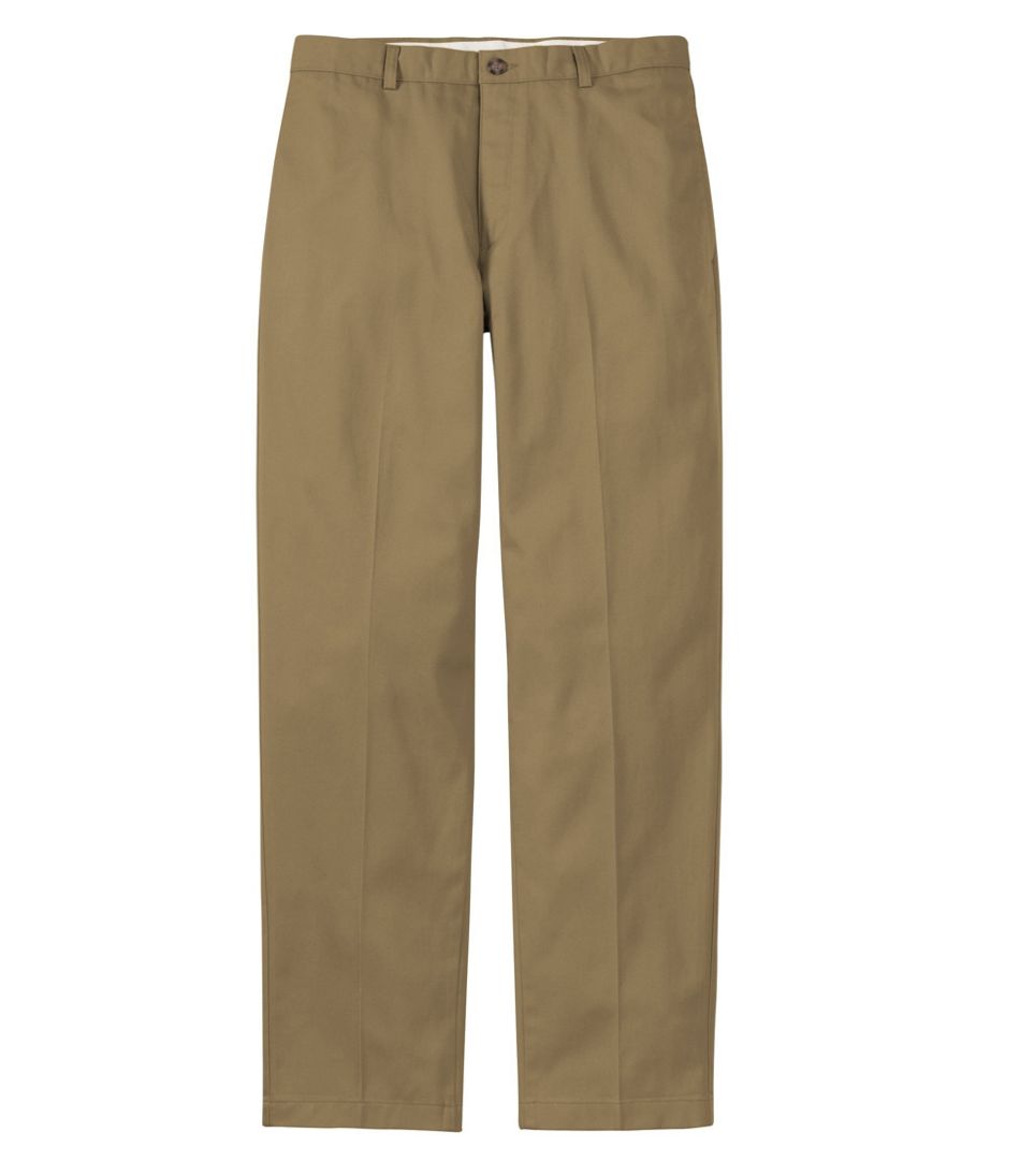 Men's Wrinkle-Free Double L Chinos, Classic Fit, Plain Front | Pants at ...