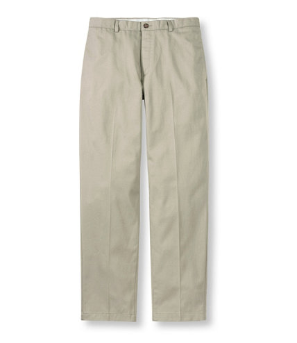 Men's Wrinkle-Free Double L Chinos, Natural Fit Plain Front | Free ...