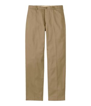 Men's Wrinkle-Free Double L® Chinos, Natural Fit, Plain Front