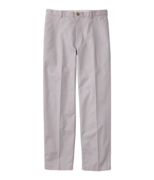 Men's Wrinkle-Free Double L Chinos, Natural Fit, Plain Front