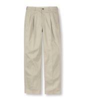 Men's Wrinkle-Free Double L Chinos, Classic Fit Pleated | Men's Pants ...