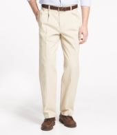 Men's Wrinkle-Free Double L® Chinos, Natural Fit, Hidden Comfort, Pleated  at L.L. Bean